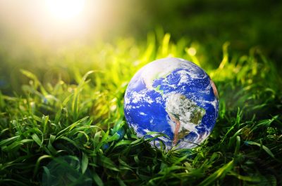 Save and protection Earth planet.